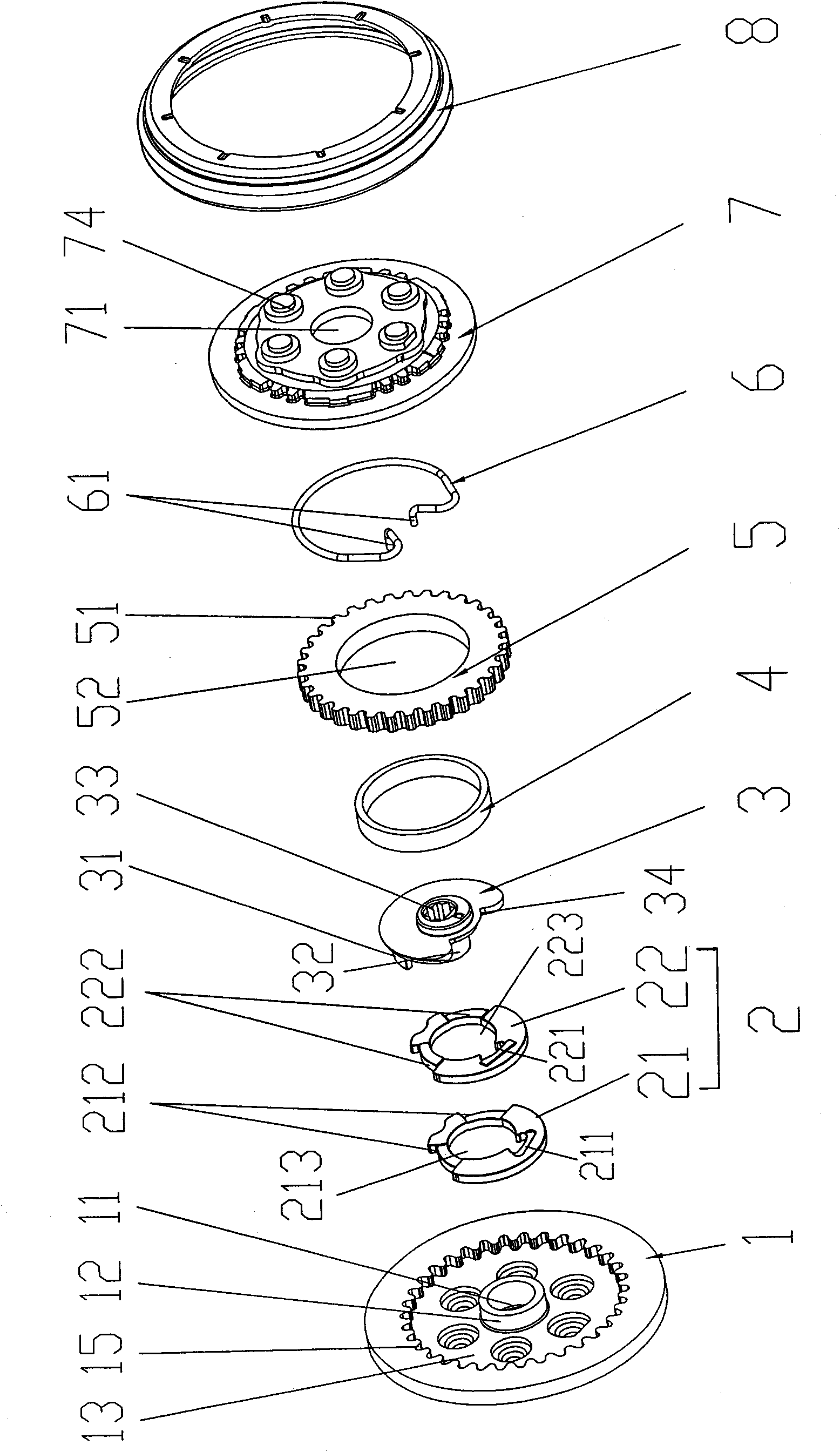 Universal stepless angle regulator