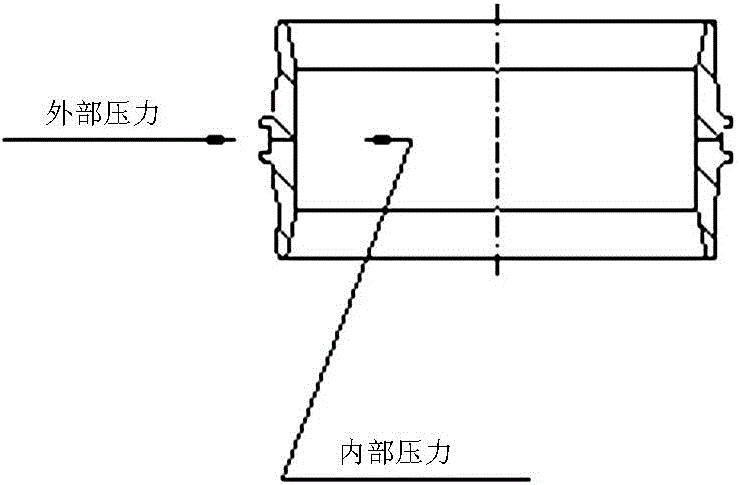 Metal sealing ring for end part of oil pipe hanger, and sealing device