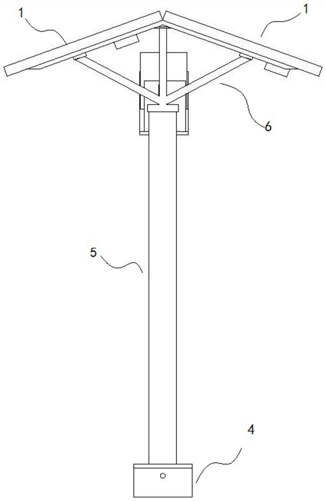 New energy warning device for intersection