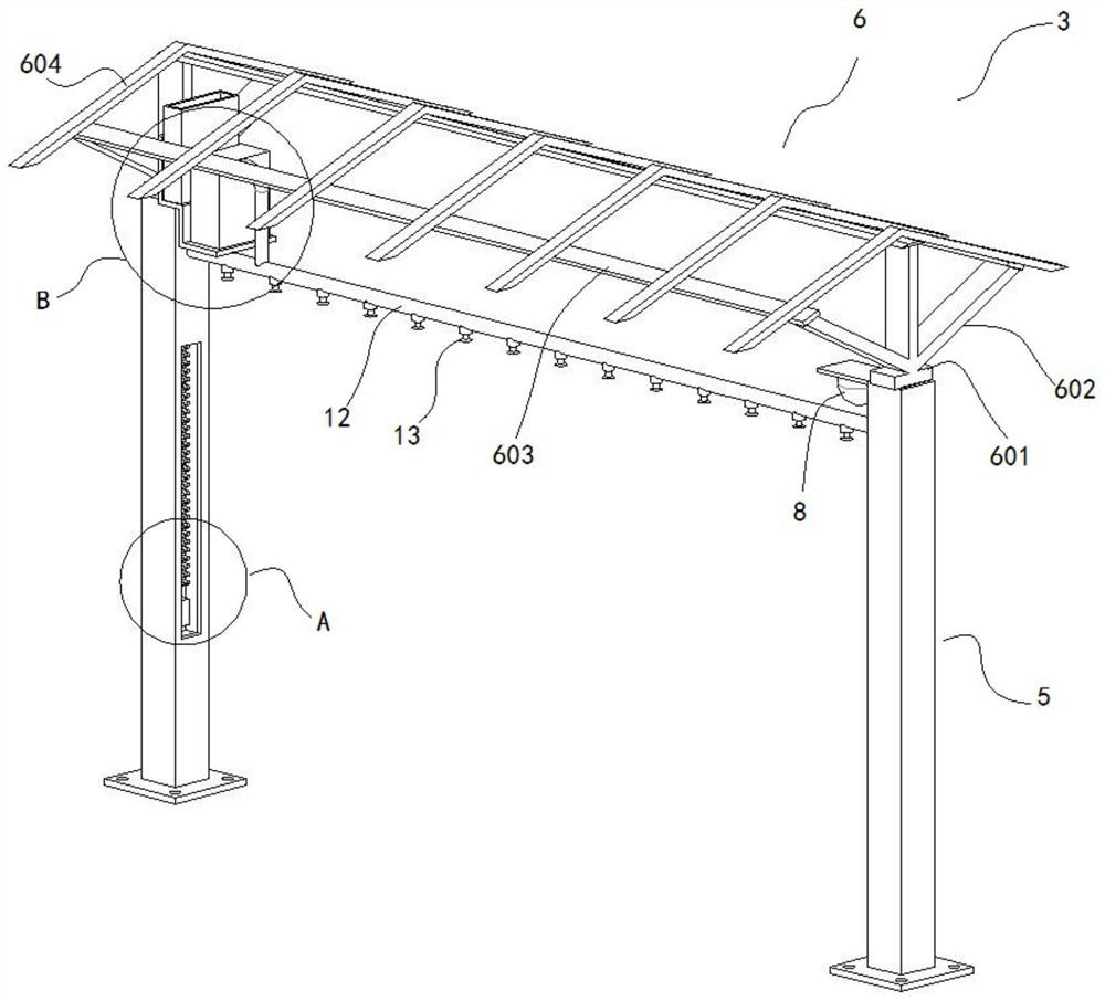 New energy warning device for intersection