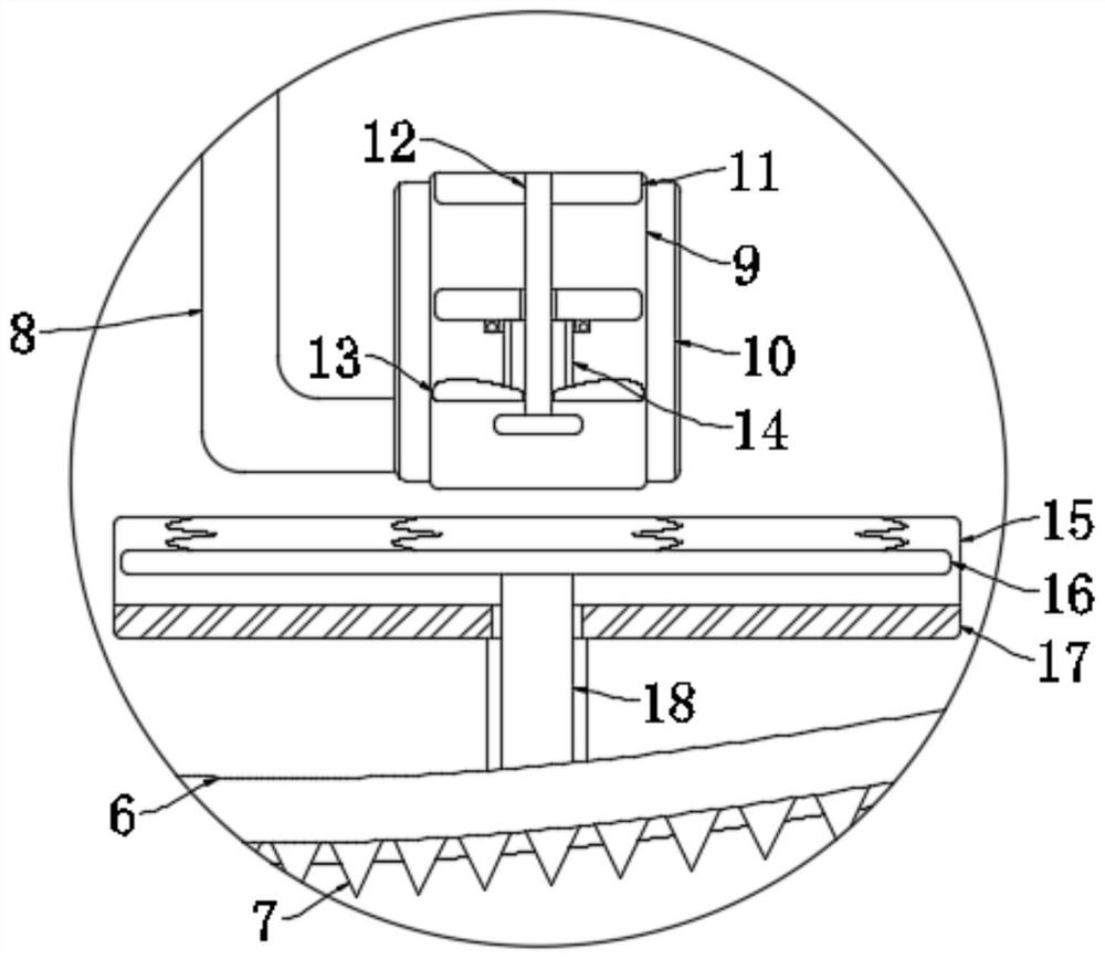 A non-slip sole suitable for the elderly