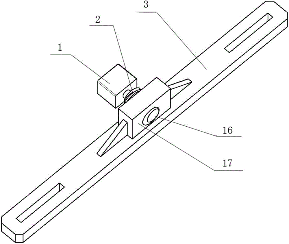 Single-drive four-wheel steering mechanism based on screw and nut