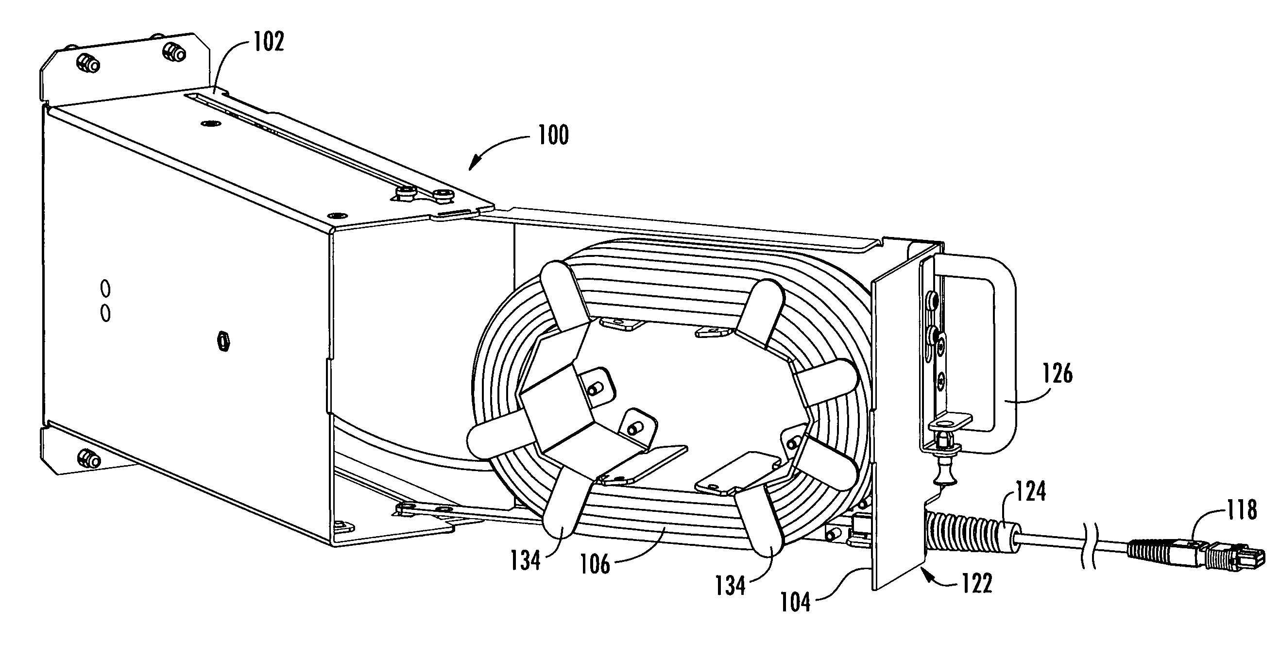 Pre-connectorized fiber optic cable network interconnection apparatus