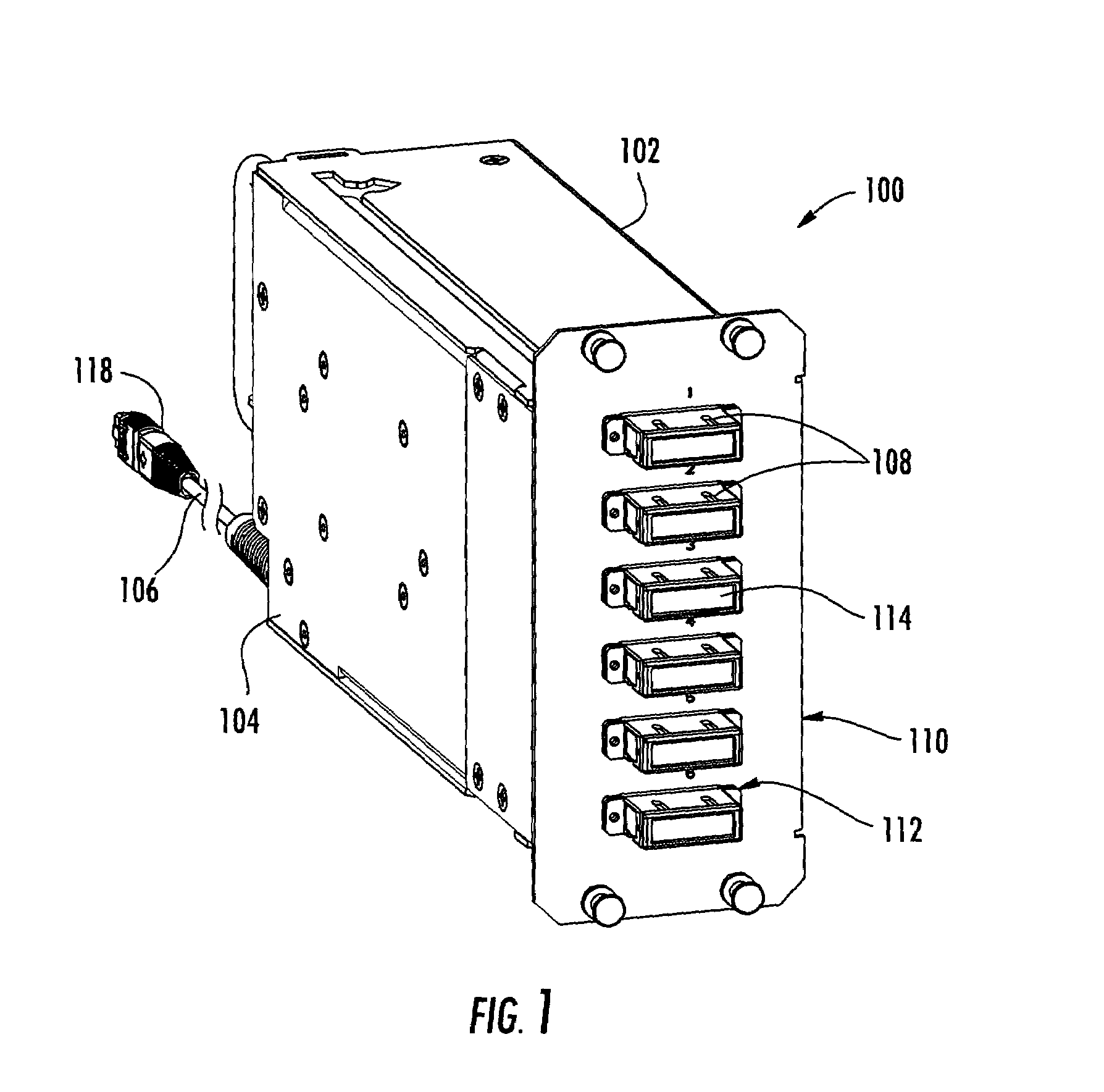 Pre-connectorized fiber optic cable network interconnection apparatus