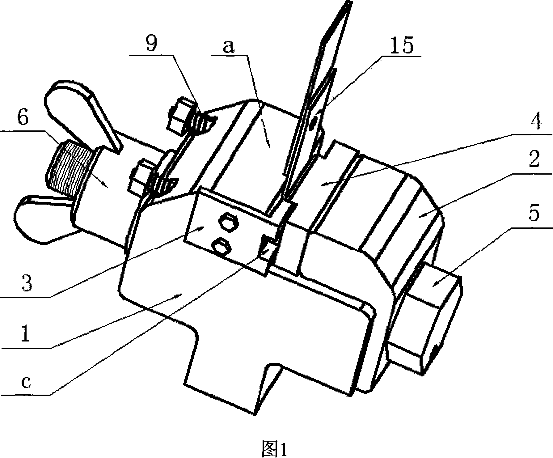 Thin sheets pre-tighten positioning clamping device