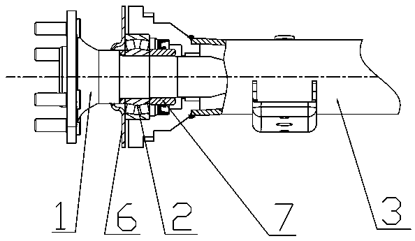 Rear drive axle assembly