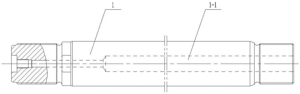 Small-diameter deep hole coaxiality detection method and device