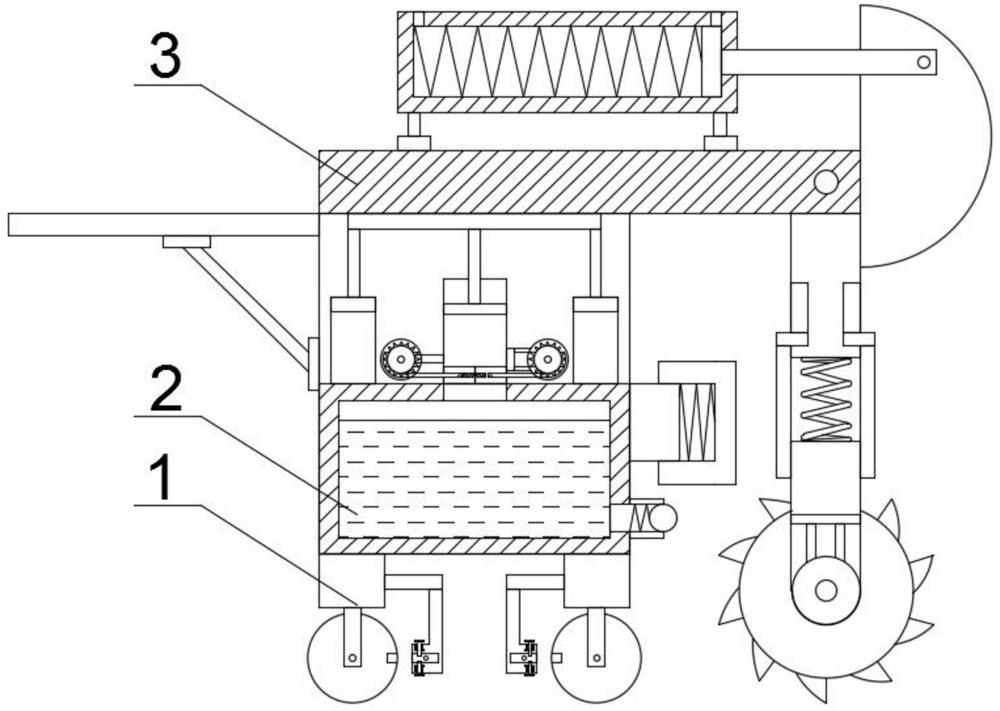 A multifunctional road cutting device