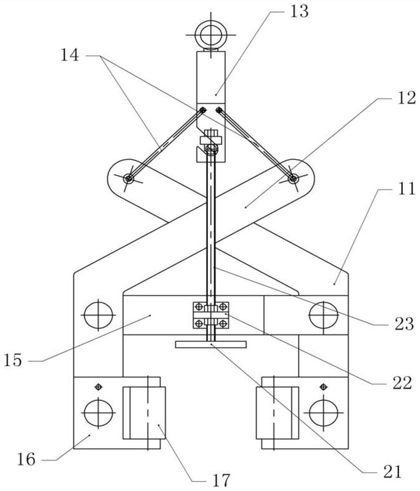 Self-adaptive clamping tool