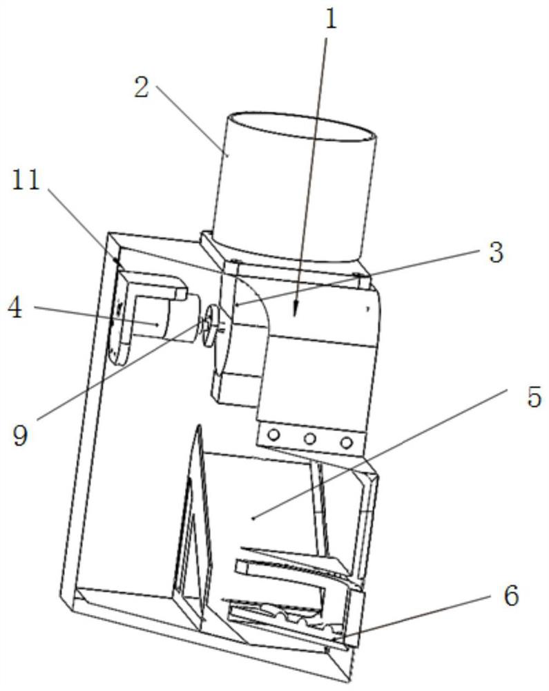 Feeding machine device and accurate feeding system