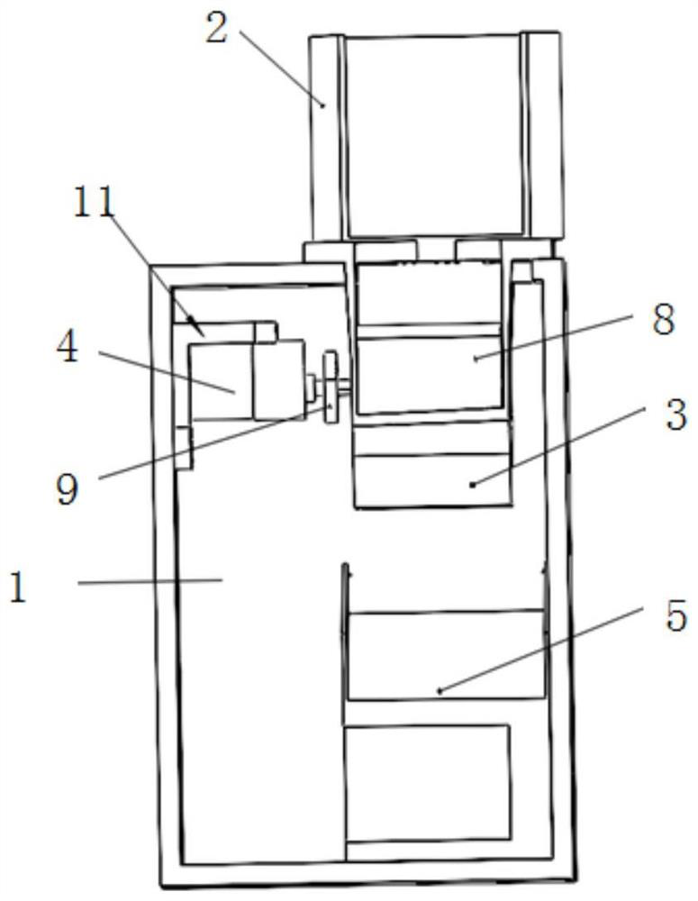 Feeding machine device and accurate feeding system