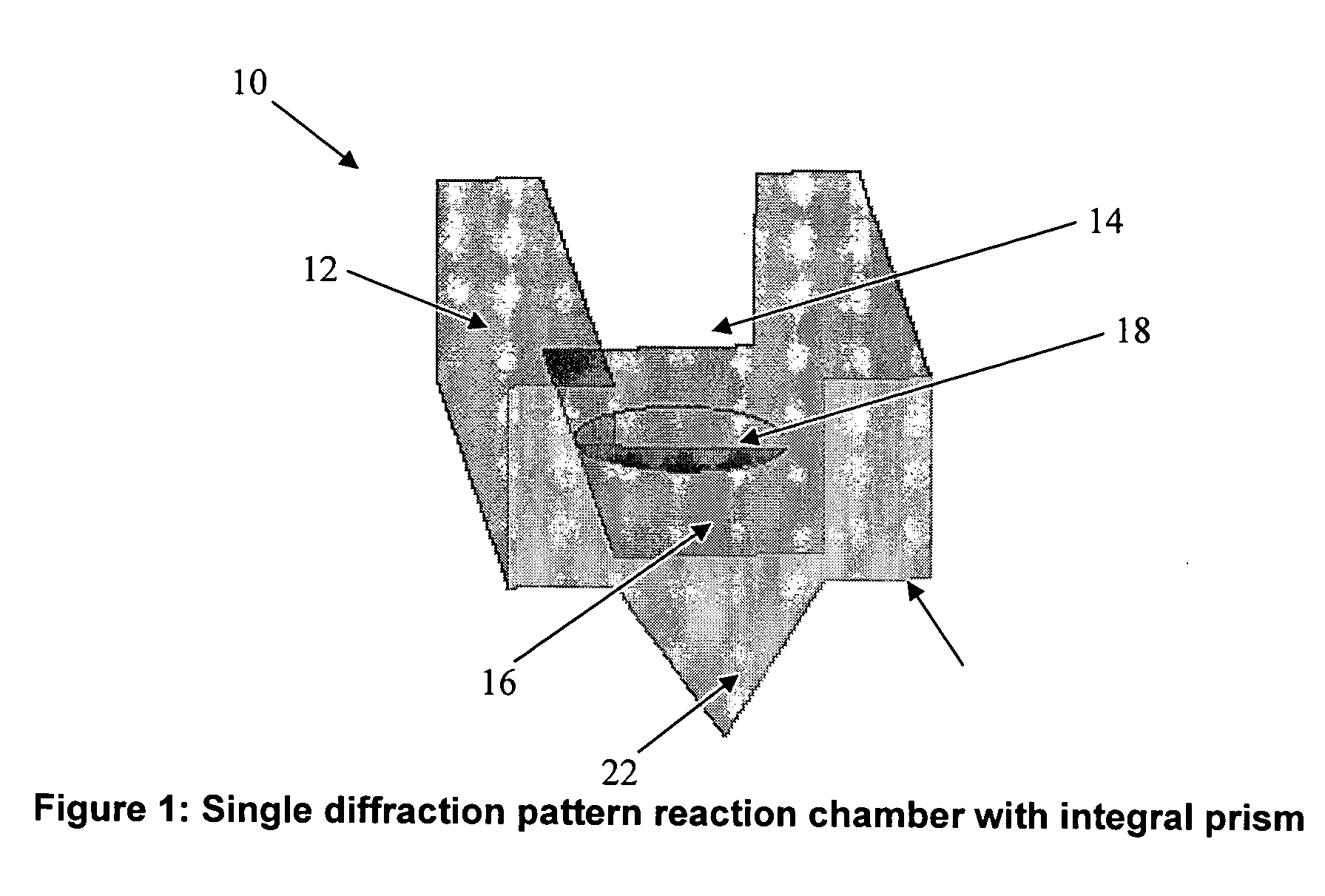 Disposable reaction vessel with integrated optical elements