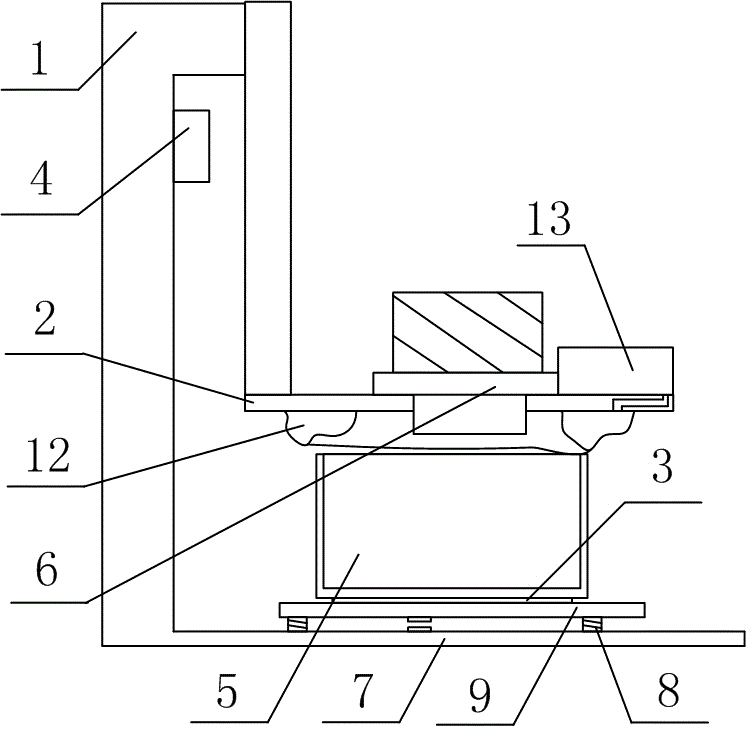 Mineral water bottle brewing device adopting threaded mounting manner