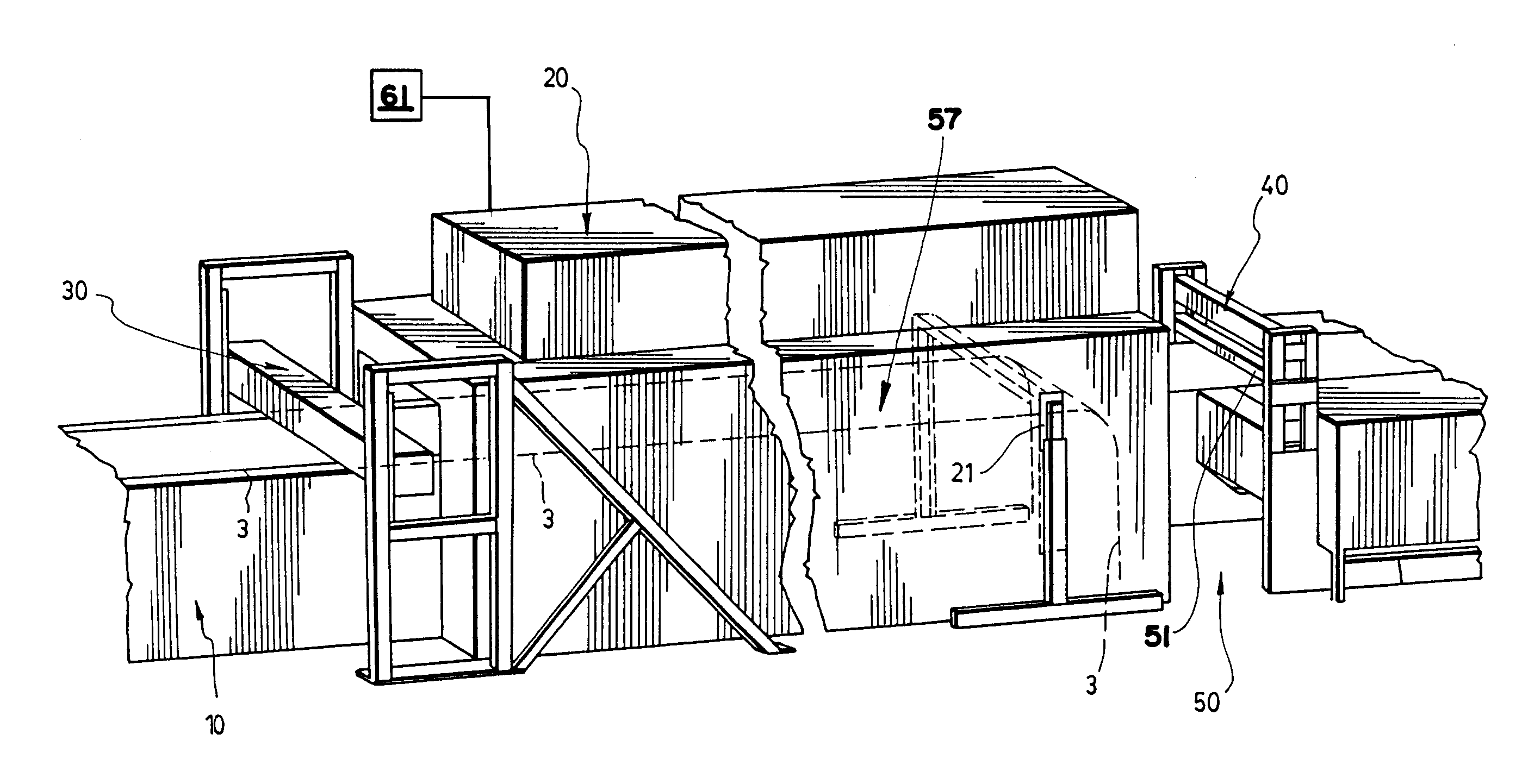 Wood flooring for use in making trailer and container floors, and method and apparatus for making the same