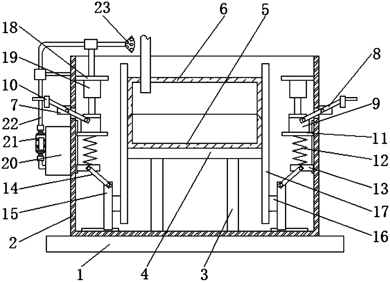 Automatic adjustable and detachable injection mold and working method thereof