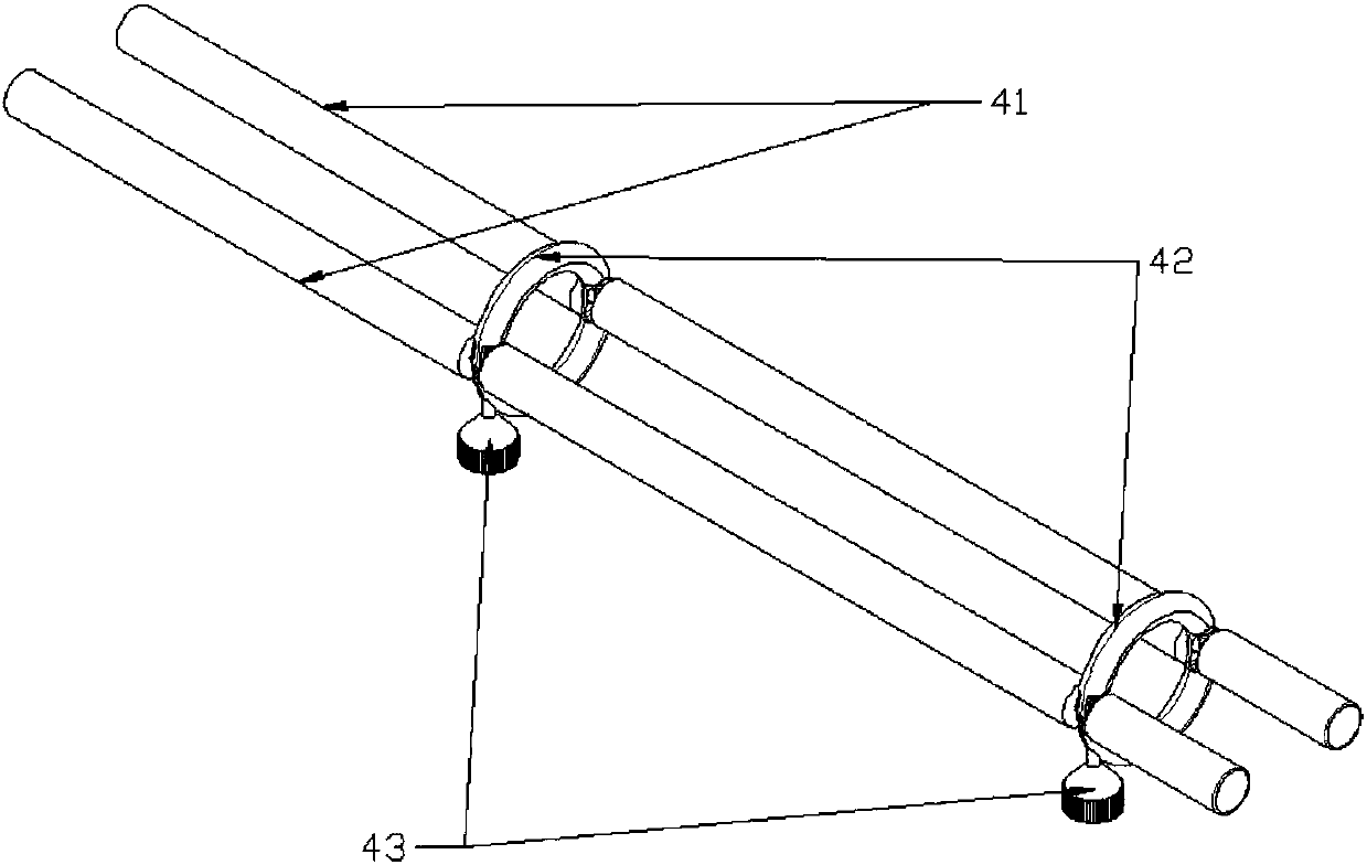 Spotting tooling for thermal vacuum test