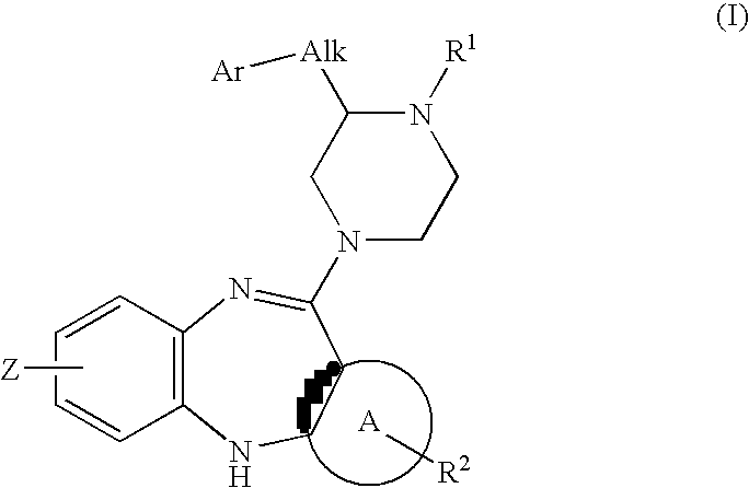 Piperazine substituted aryl benzodiazepines and their use as dopamine receptor antagonists for the treatment of psychotic disorders