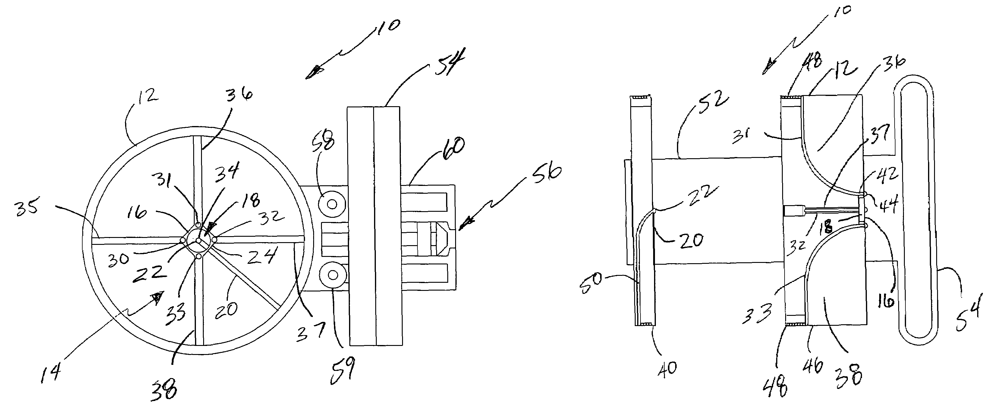 Bow sight with sighting aperture