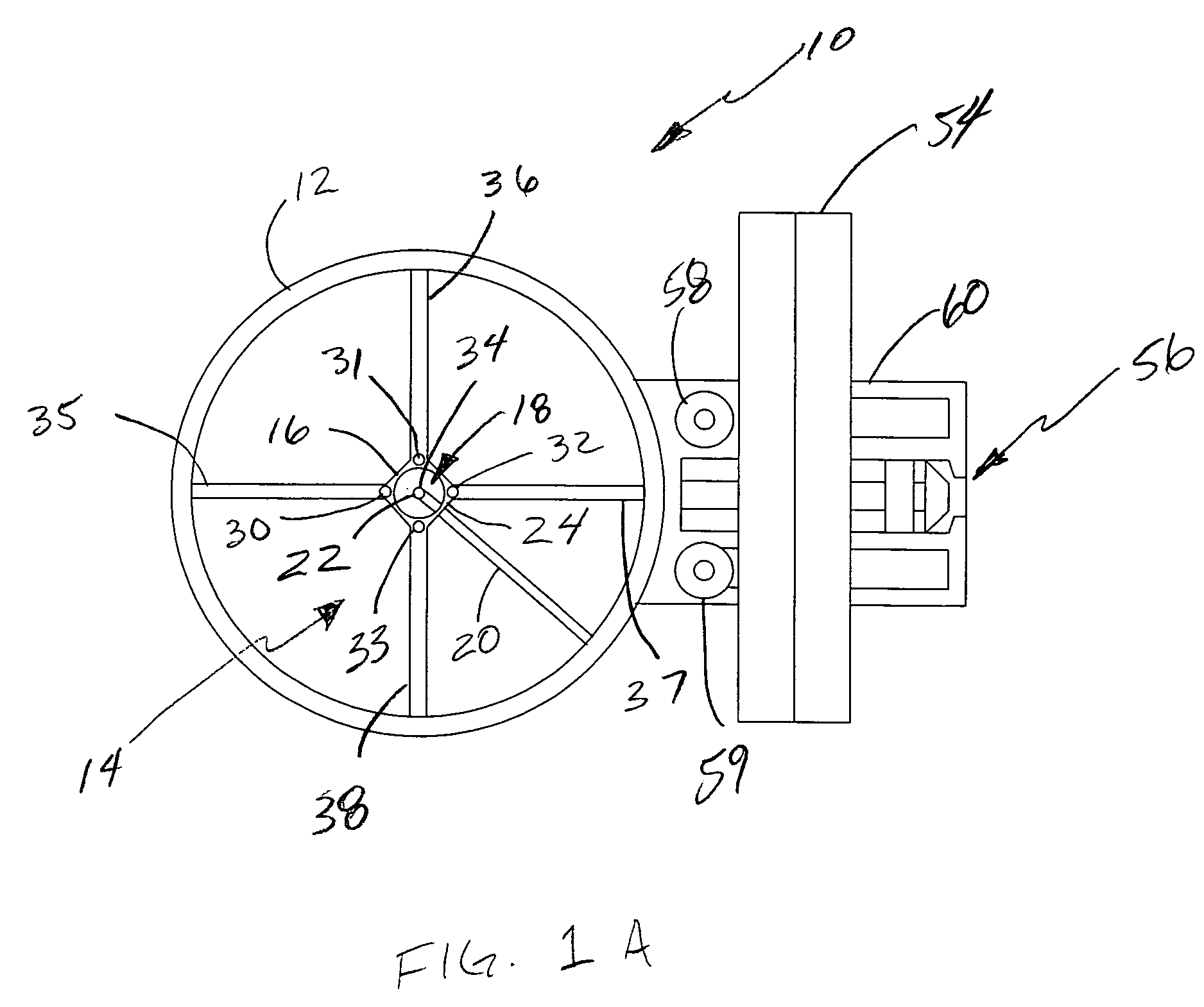 Bow sight with sighting aperture