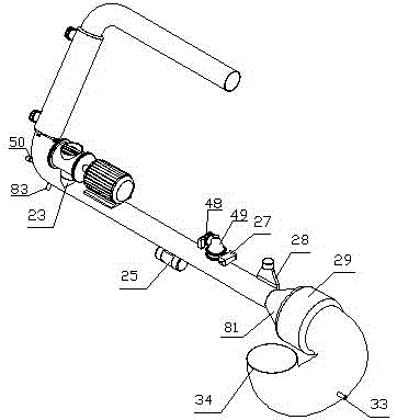 Entire closed-loop circulating fluidized bed as well as usage and application method thereof