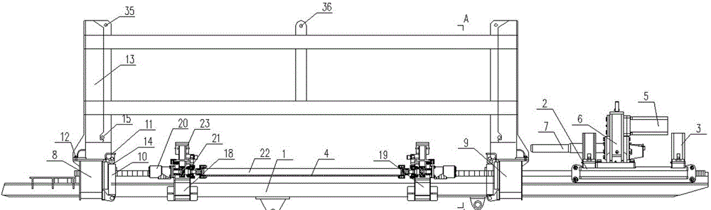 Automatic drill pipe assembly and disassembly mechanism of trenchless horizontal directional drilling machine