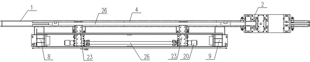 Automatic drill pipe assembly and disassembly mechanism of trenchless horizontal directional drilling machine