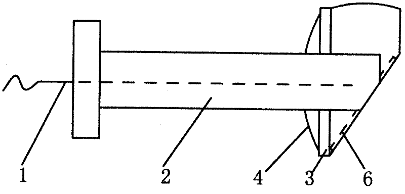 Automobile reflecting mirror with route identifying lamp box