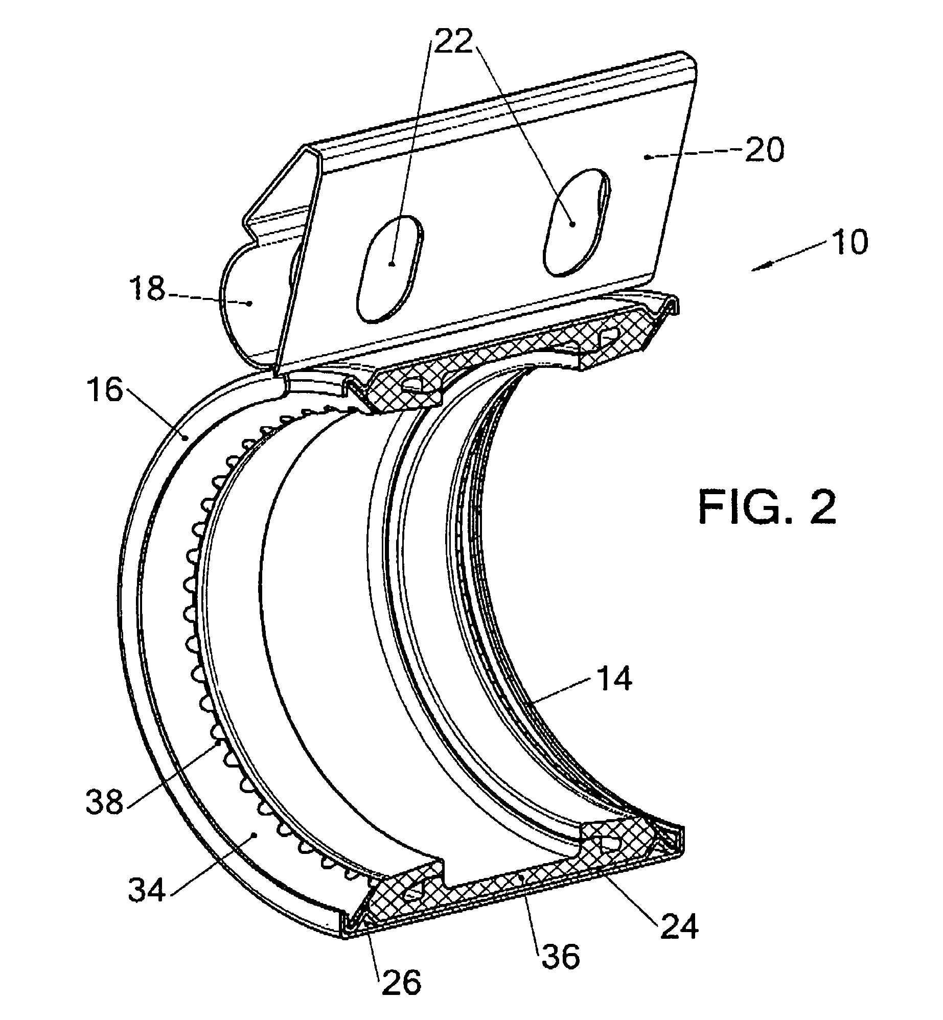 Pipes coupling with integrated grip