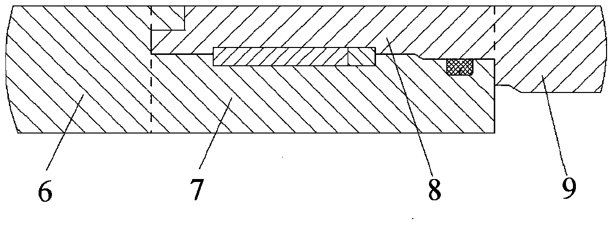 Finite element modeling method of underwater vehicle wedge ring structure