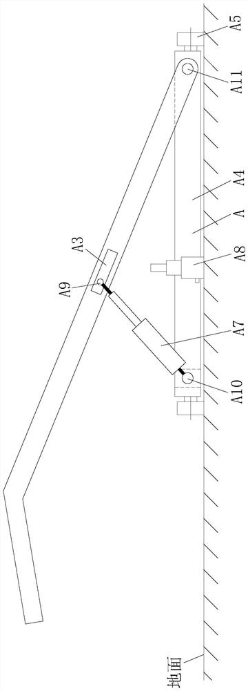 Automobile tail-lifting parking system and method