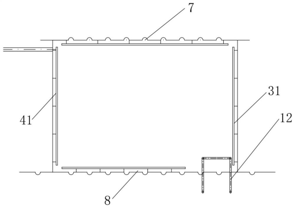 Swimming pool system for ship