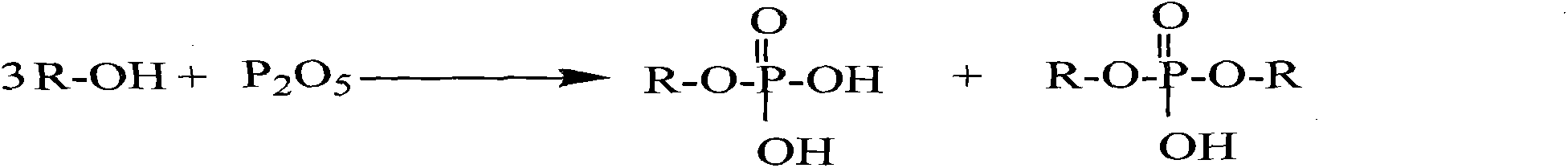 Preparation method of fatty alcohol polyoxyethylene phosphate ester potassium salt