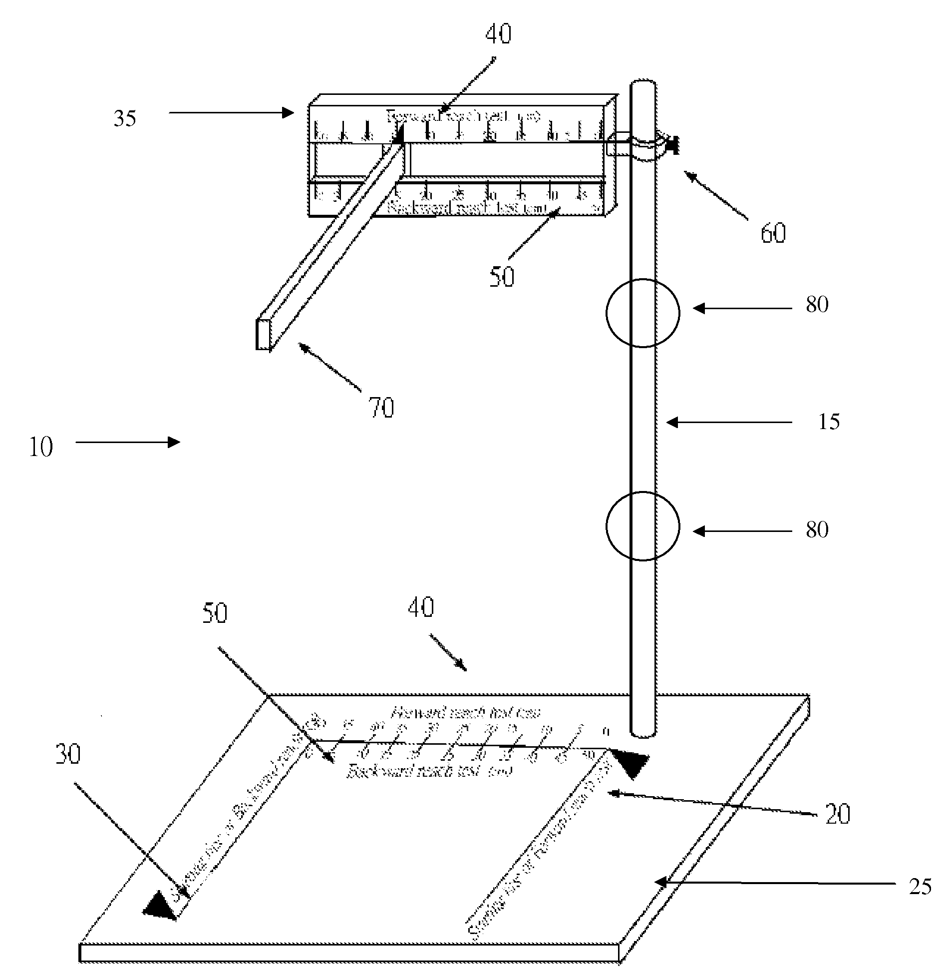 Device for Measuring Functional Reach