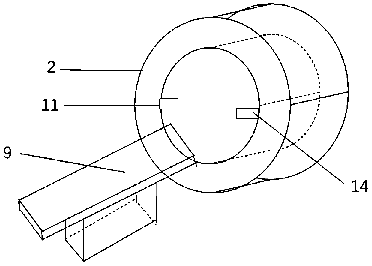 Positioning radiotherapy device based on carrier plate and working method