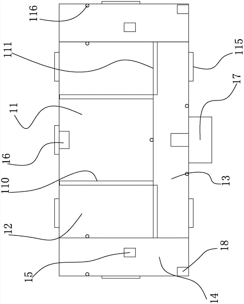 Efficient filtering sewage treatment pool