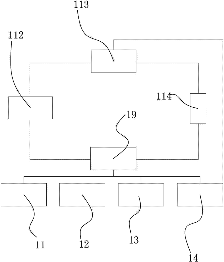 Efficient filtering sewage treatment pool