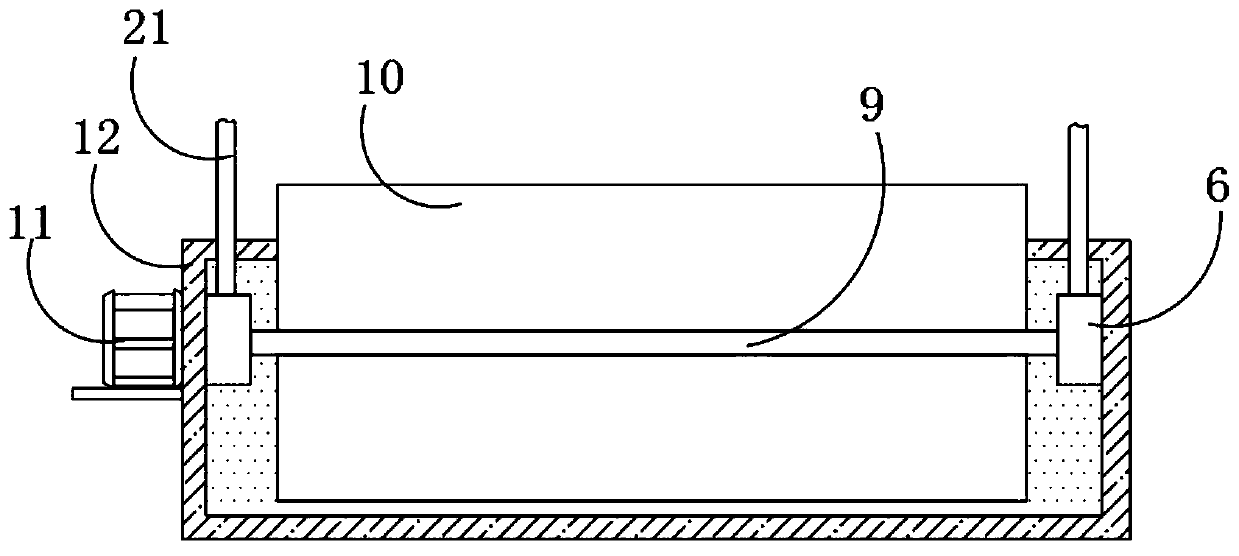 Spraying direction gradual-change type mortar spraying device