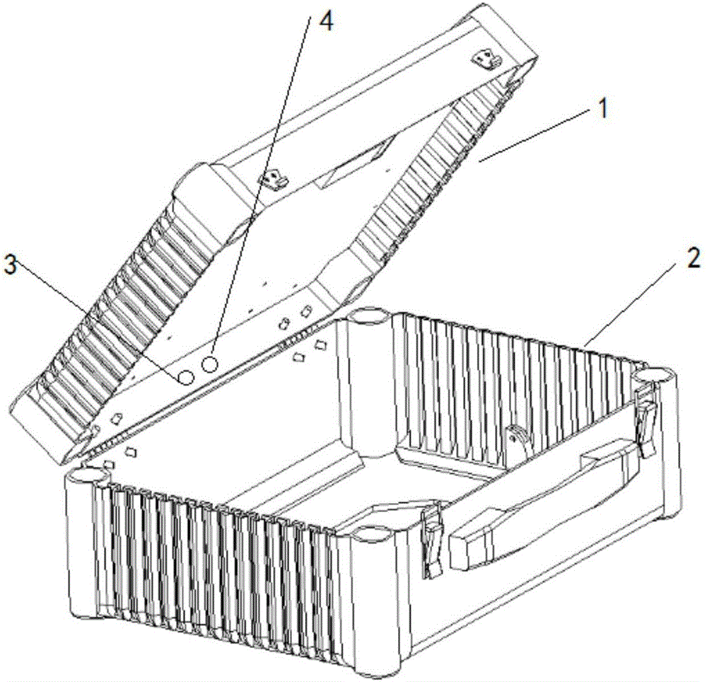 Packaging box provided with camera shooting anti-counterfeiting device