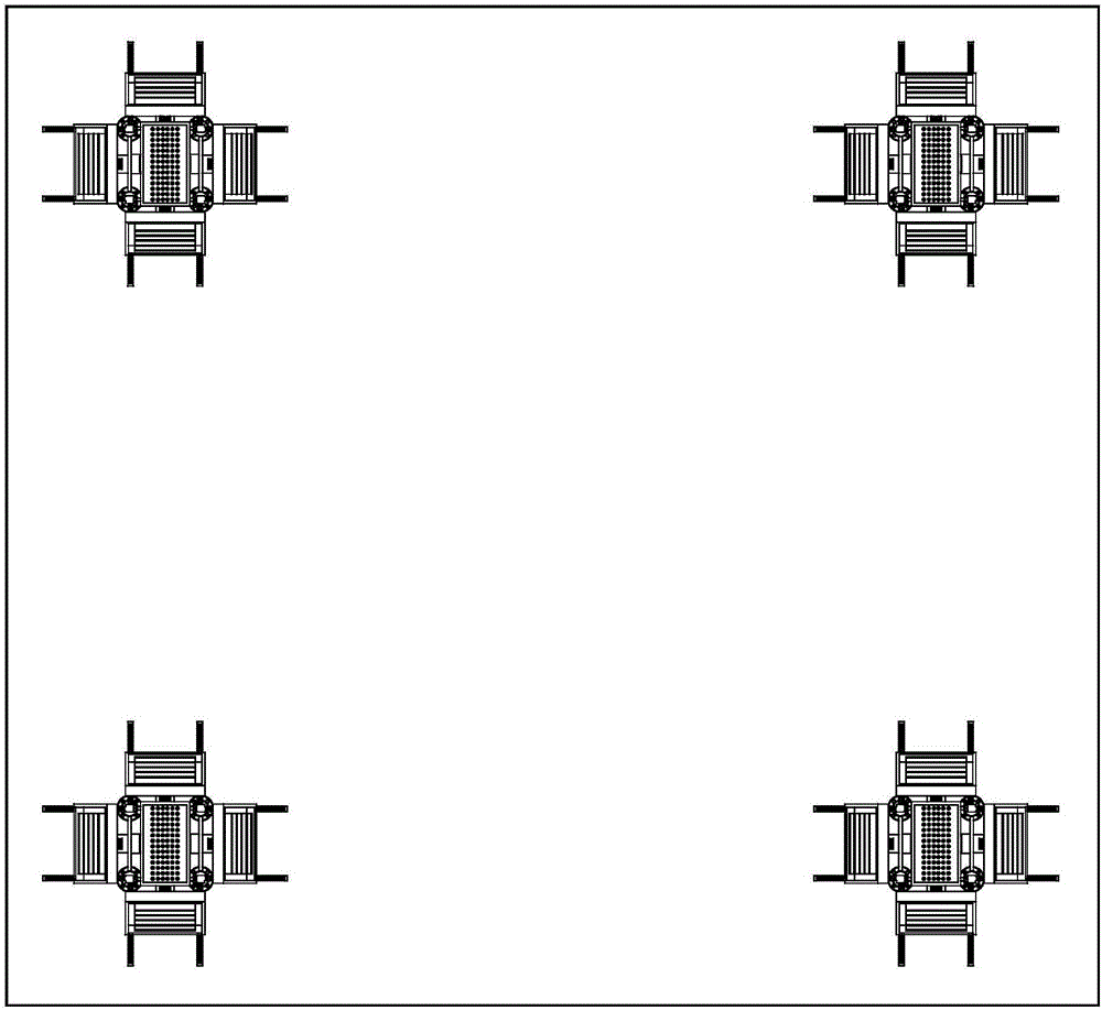 Establishing method of multilayer ecological lobsterling breeding system