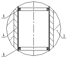 High pressure resistant eccentric butterfly valve