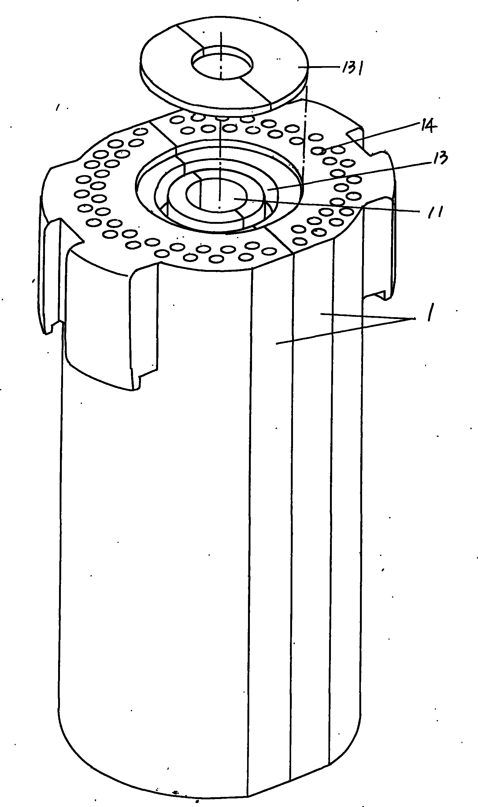 Mould for manufacturing glass container