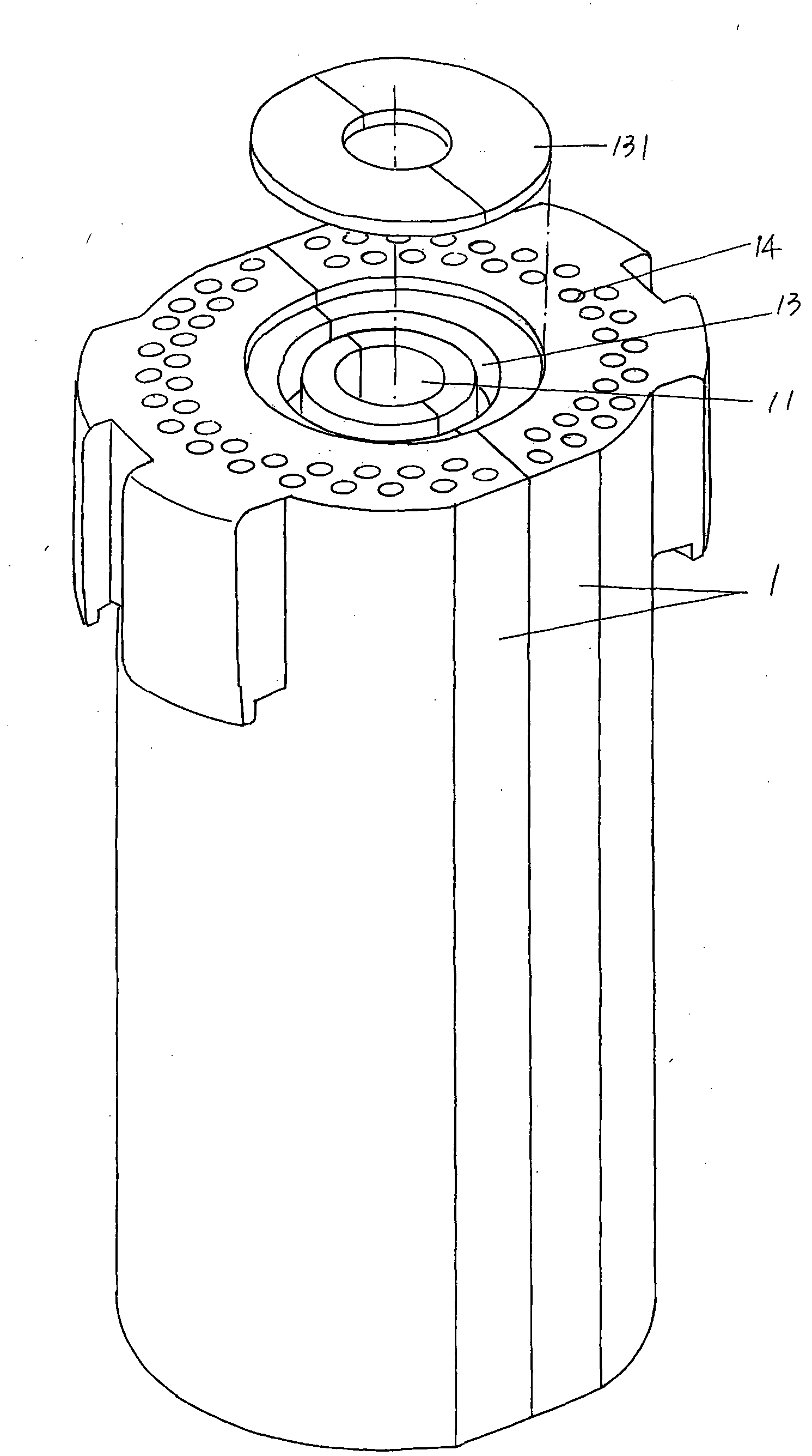 Mould for manufacturing glass container