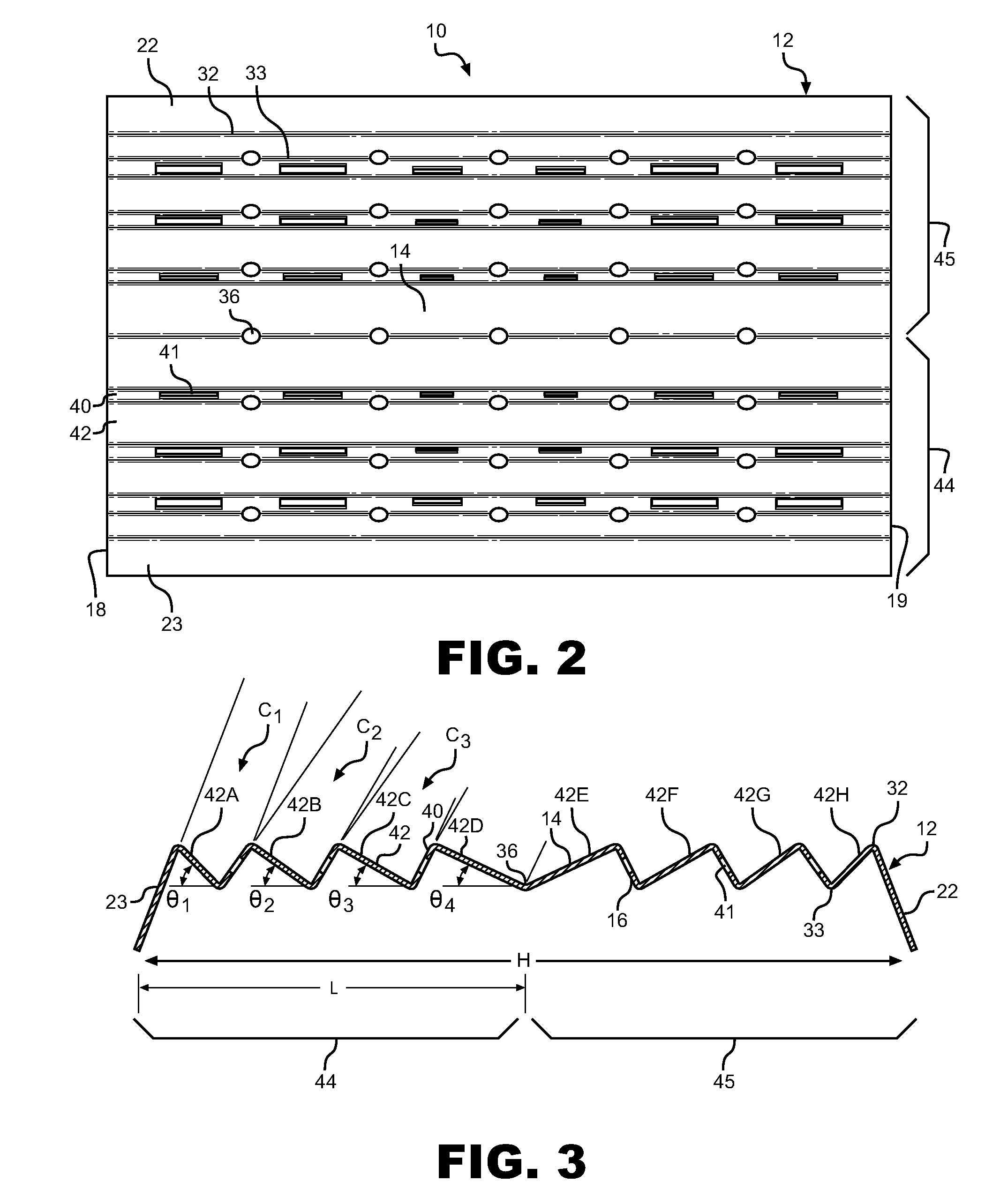 Heat distributing wave tray for a grill