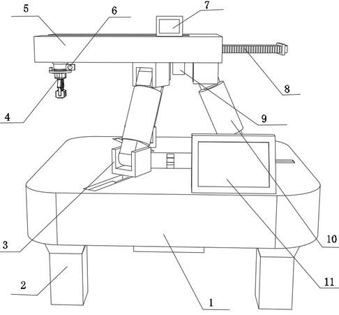 Mechanical arm with high precision and control method thereof