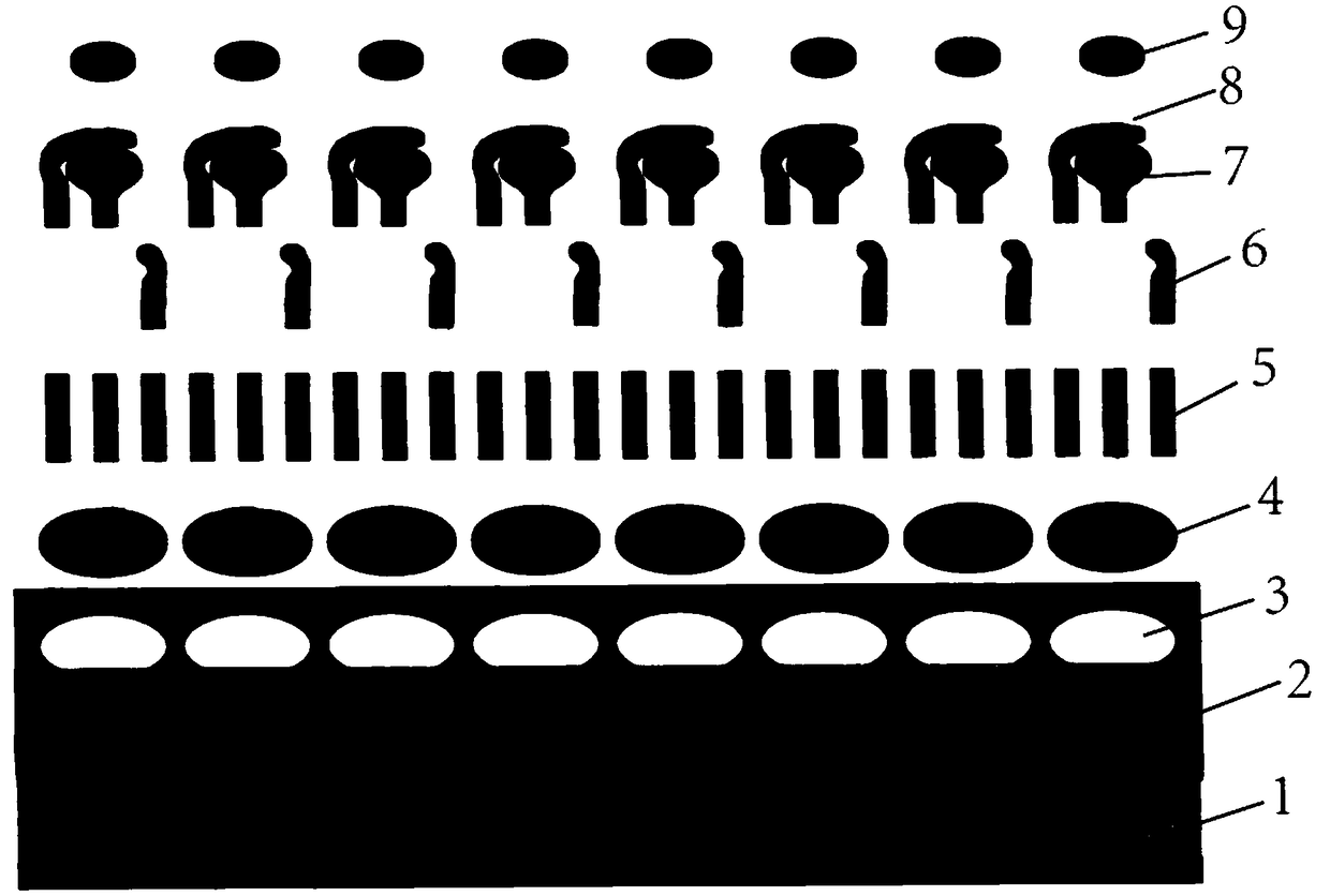 Multichannel biosensor array preparation based on paper chips and immunological detection application