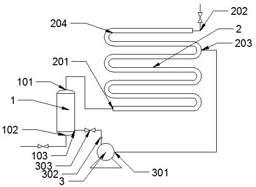 LNG vaporization device