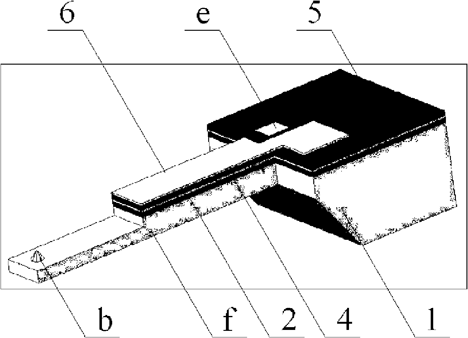 Manufacturing method of a piezoelectric micro-cantilever beam probe