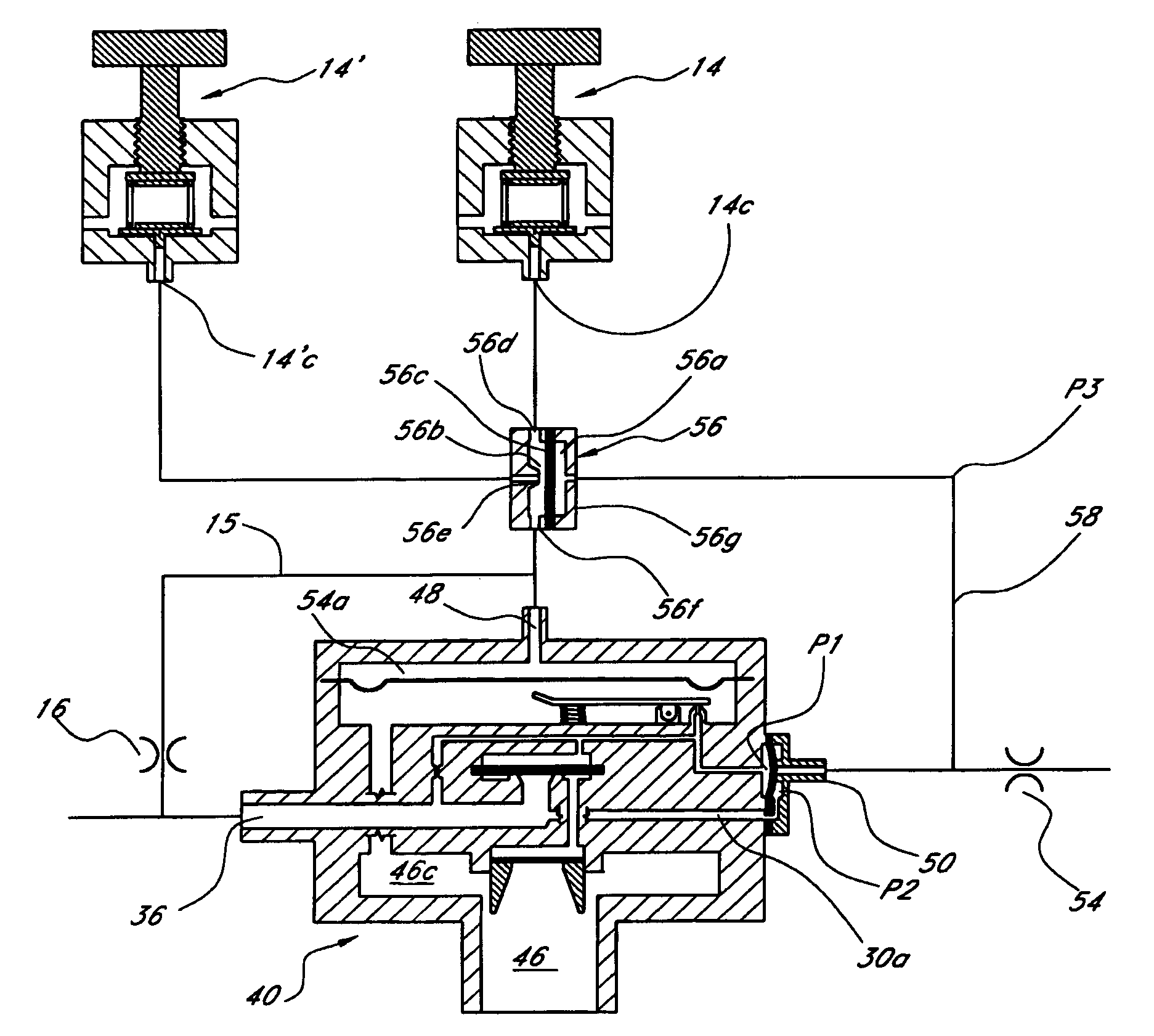 Portable gas powered positive pressure breathing apparatus and method