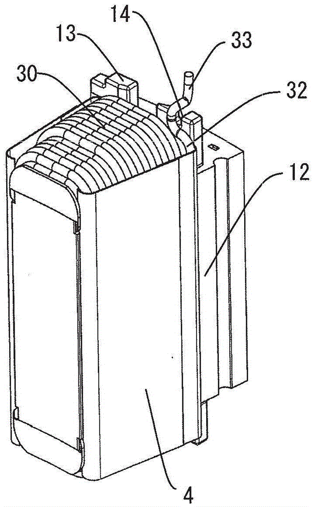 Automotive rotating motor