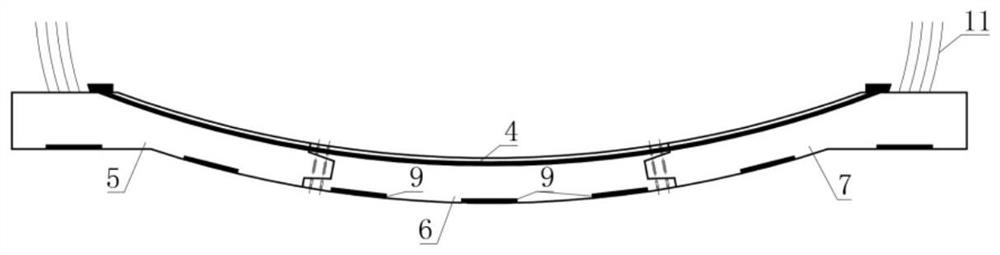 Inverted arch prefabricated assembly structure suitable for loess highway tunnel and construction method